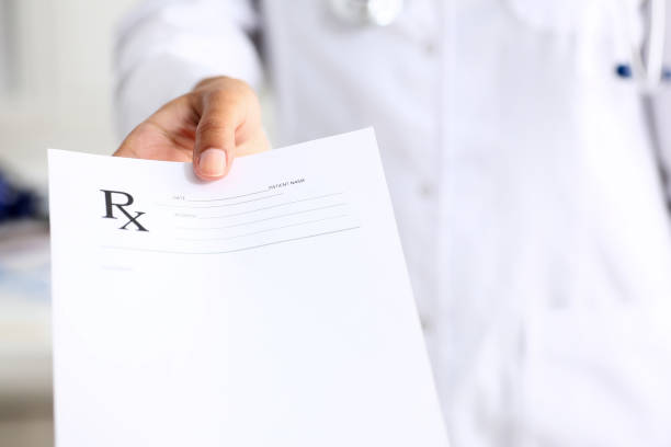 istock Female black doctor hands hold and give 1125910223