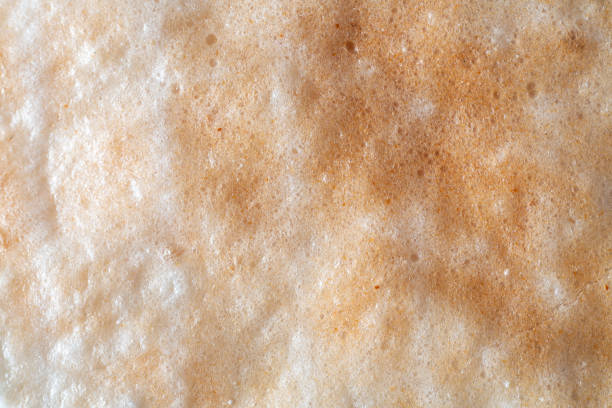 istock Kaw Kriab Wow made from sticky rice, Traditional Thai snack, Close up & Macro shot, Selective focus, Abstract background 1125912782