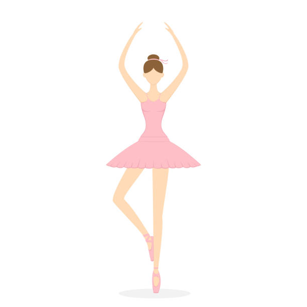Ballerina Stock Illustration - Download Image Now - Ballet Dancer, Ballet,  Dancing - iStock