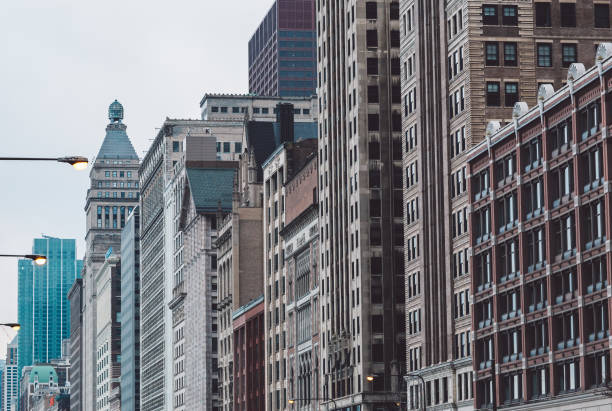 istock Low Angle View Of Buildings Against Clear Sky 1125921530