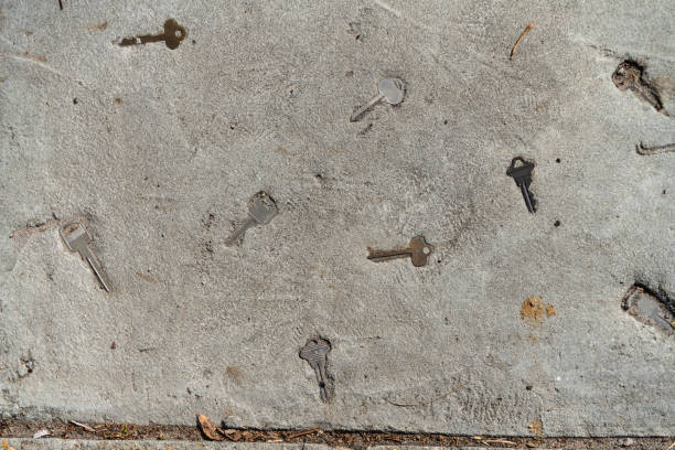 Keys on the street