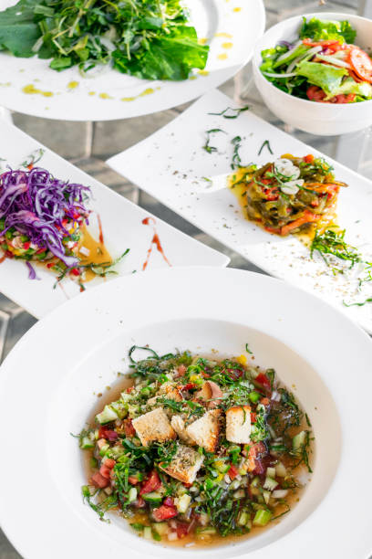 istock mixed portuguese traditional tapas snacks and salads selection on lisbon restaurant table 1125929535