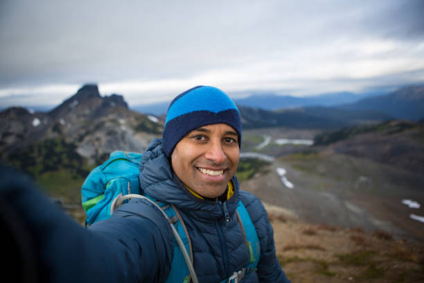 istock Selfie on top of the mountain 1125930502