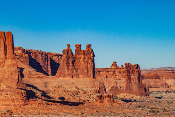 istock Eroded rock formation in Arches National Park 1125937737