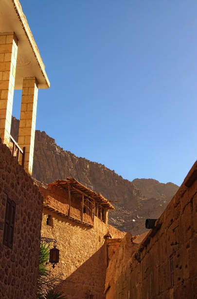 istock Courtyard of The Saint Catherine Monastery 1125939325