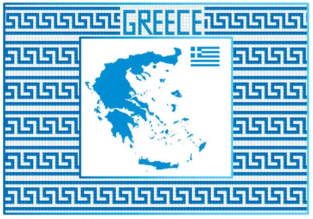 Vector illustration of Greece