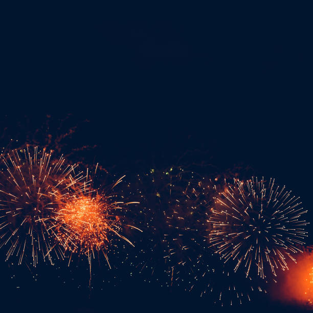 istock Salute in the night sky 1125948067