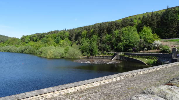 istock Ladybower Spillway in action 1125949679