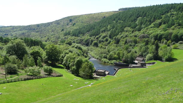 istock Ladybower Pumphouses and Spillway exits 1125949681