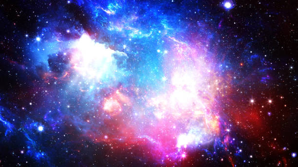 istock 3D rendering of a stellar nebula and cosmic dust, cosmic gas clusters and constellations in deep space. Elements of this image furnished by NASA 1125951210