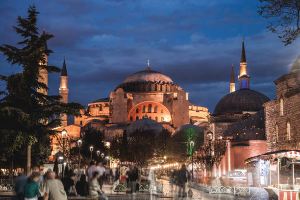istock Hagia Sophia beautiful mosque in Istanbul 1125951215