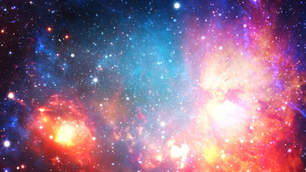 istock 3D rendering of a stellar nebula and cosmic dust, cosmic gas clusters and constellations in deep space. Elements of this image furnished by NASA 1125951249