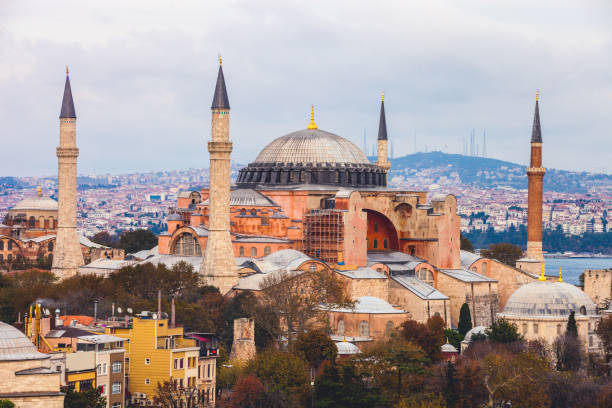 istock Hagia Sophia beautiful mosque in Istanbul 1125951308