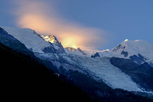 Mount Sneffels peak is looking rosy in this colorful sunset shot.