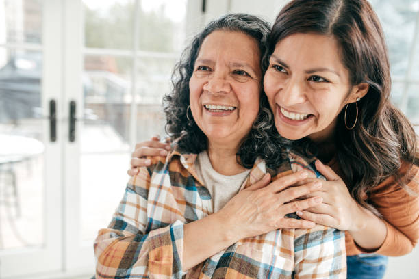 istock Mother and daughter at home 1125955806