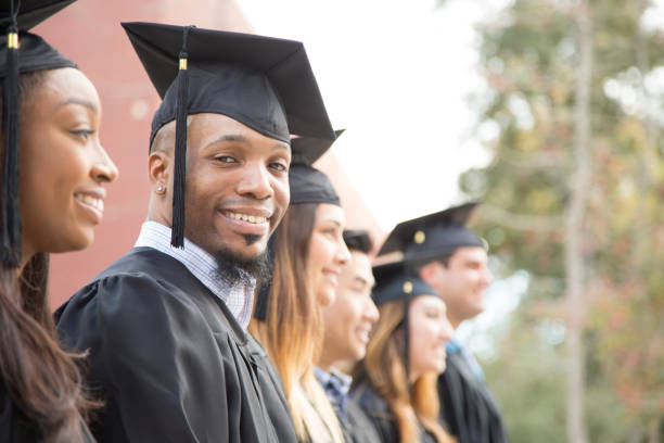 istock African descent male college student graduation on campus. 1125957913