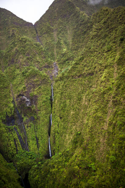 istock mount waialeale water falls, kauai island 1125959412