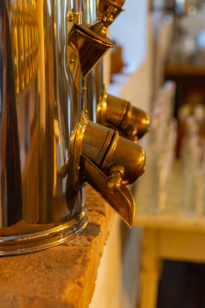 istock golden coffee grocery rack 1125964875