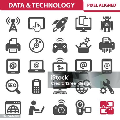 istock Data & Technology Icons 1125966070