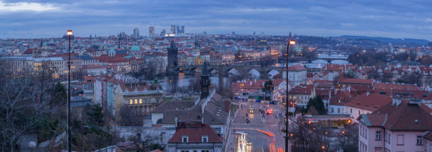 istock Panoramic View of Prague, Czech Republic 1125968805