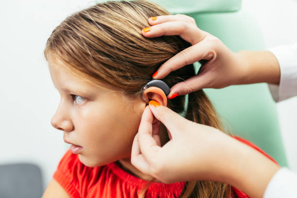 istock Boy at medical ears examination 1125972205