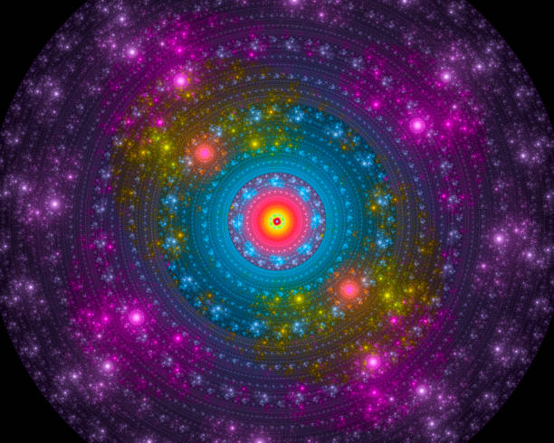 istock High resolution multi-colored fractal background which patterns remind those of the mandala, spiritual symbol of Buddhism and Hinduism. 1125974105