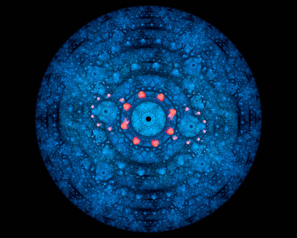 Background created by fractal geometry.