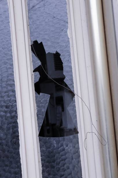 istock Broken Window And Abandoned House in Turkey 1125977448