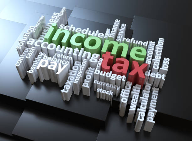 istock Income Tax Accounting 1125983054