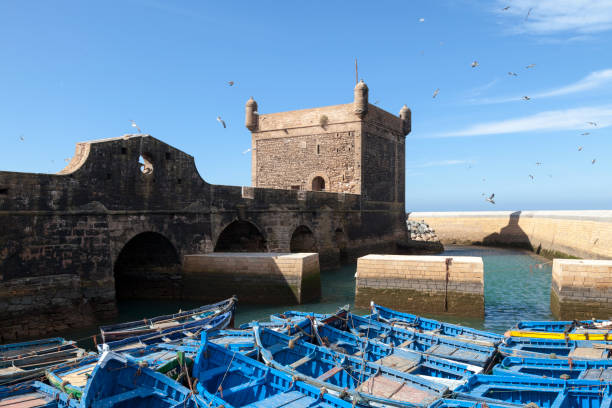 istock Port Sqala in Essaouira 1125989883