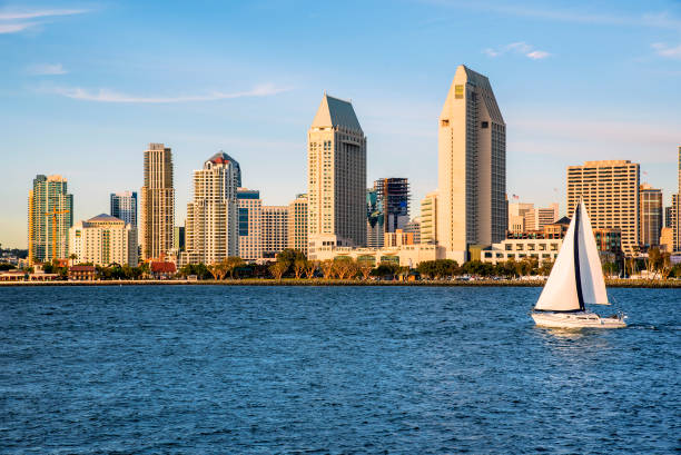 istock Sailing San Diego Bay 1125990700