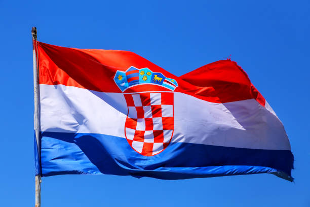 istock National flag of Croatia 1125997839