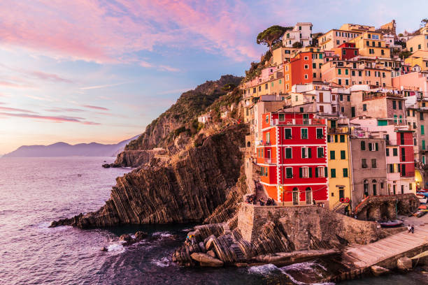 istock Panorama of Riomaggiore 1126001620