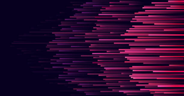 スピード線技術データ接続の抽象的な背景が。ベクトル - abstract communication wave pattern striped点のイラスト素材／クリップアート素材／マンガ素材／アイコン素材