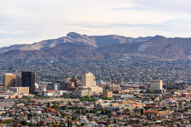 istock El Paso  skyline in Texas in the evening 1126006029