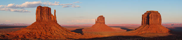 istock Red Rock Formations in Monument Valley. The Mittens. 1126006889