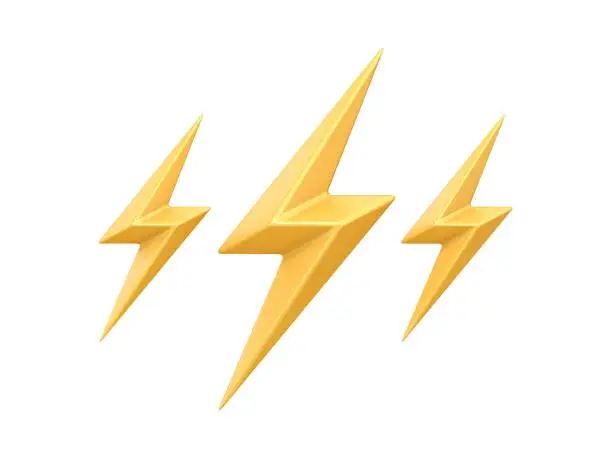 Photo of Weather icon THUNDER 3D