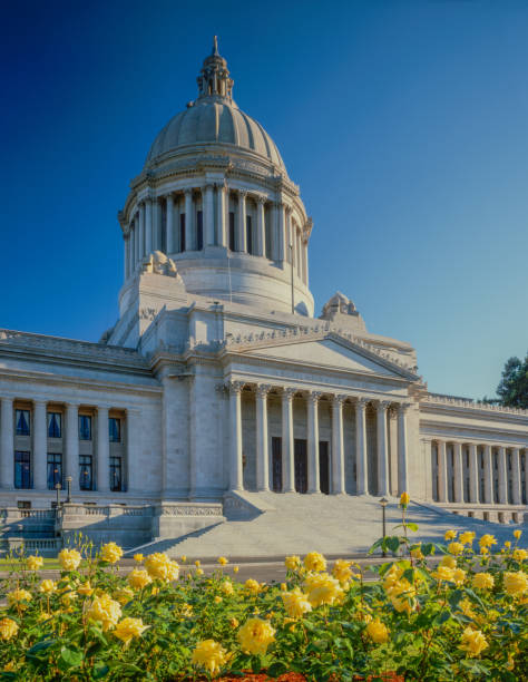 istock WASHINGTON STATE CAPITOL BUILDING AND GARDEN, OLYMPIA 1126023942