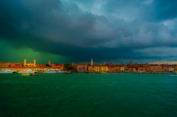 istock Venice under dark stormy skies 1126031375