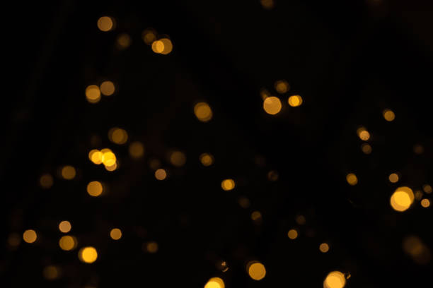 istock Gold glittering star light and bokeh. Abstract background. 1126035427