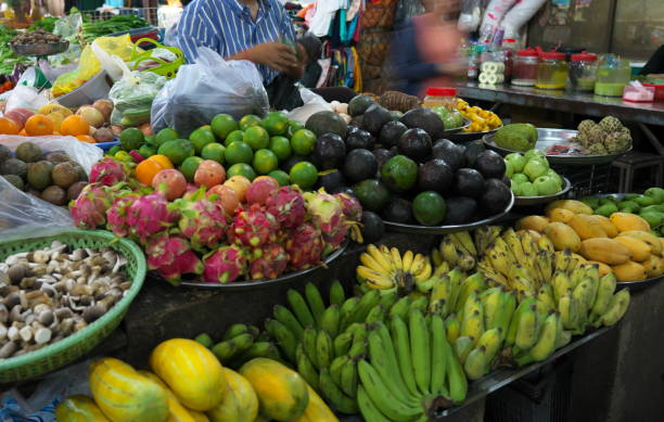 istock Old market in Siem Reap, Cambodia 1126035477
