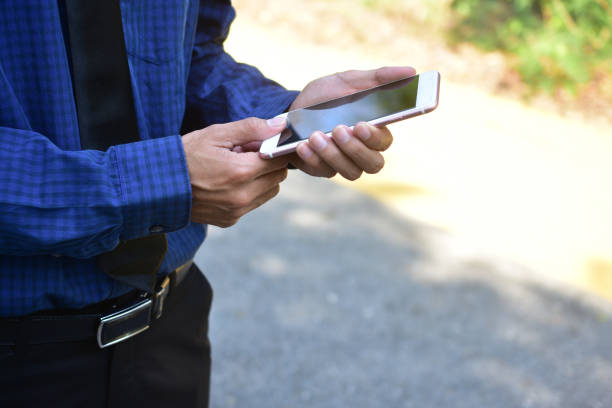 istock People are using mobile smart phone to shopping online,Hand holding internet smart phone 1126039321