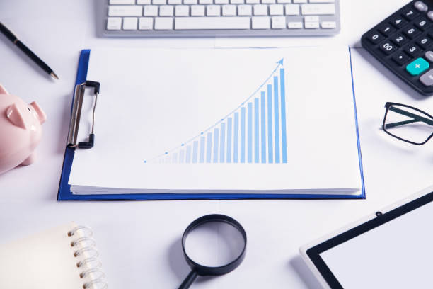 istock Investment growth graph. Business concept 1126046255