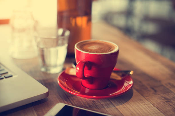 istock vintage tone latte in a cup 1126047838