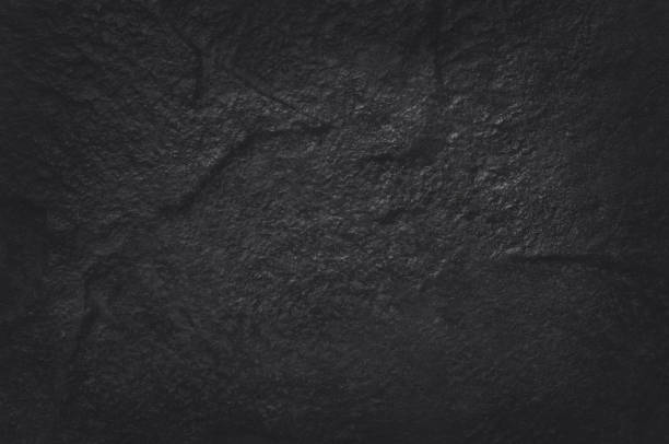 istock Dark grey black slate texture in natural pattern with high resolution for background and design art work. Black stone wall. 1126057167