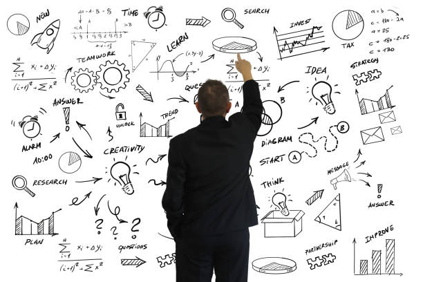istock Businessman creative bright idea innovation business strategy decisions competition 1126058353