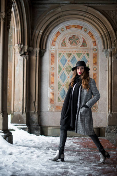 istock Attractive young woman at Central Park, New York 1126060161