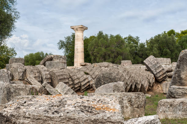 Temple of Zeus, Olympia, Greece