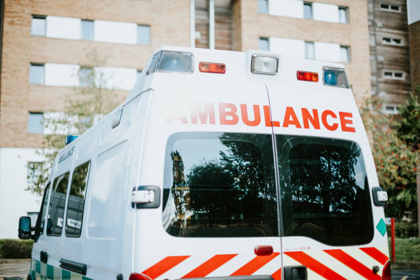 istock British ambulance parked in a parking lot 1126067995