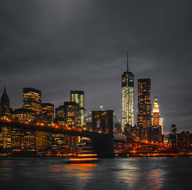 istock Brooklyn Bridge and Manhattan at sunset 1126075864